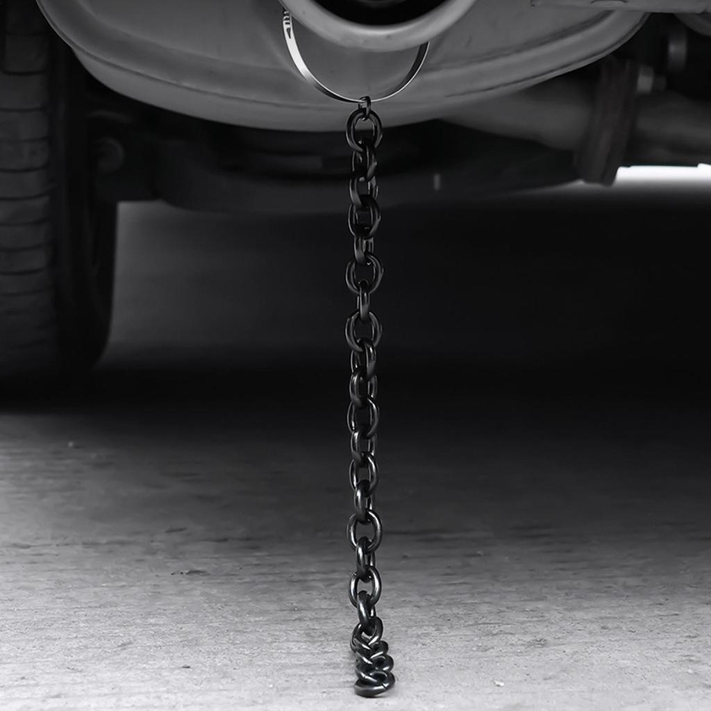 Car Anti-static Grounding Strip Wear-Resistant Safety Car Anti Static Strip Vehicle Electrostatic Earth Belt Metal Chain