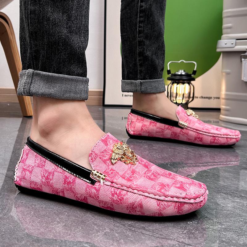 Rozmiar 48 Męskie Buty Modne Skórzane Codzienne Buty dla Mężczyzn Luksusowe Designerskie Buty Męskie Mokasyny Nowe Miękkie Płaskie Buty Zapatillas Hombre