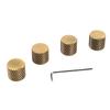 8PCS Metal Guitar Knobs Set Bronze Color Musical Instrument Accessories  Electric Guitar Accessories
