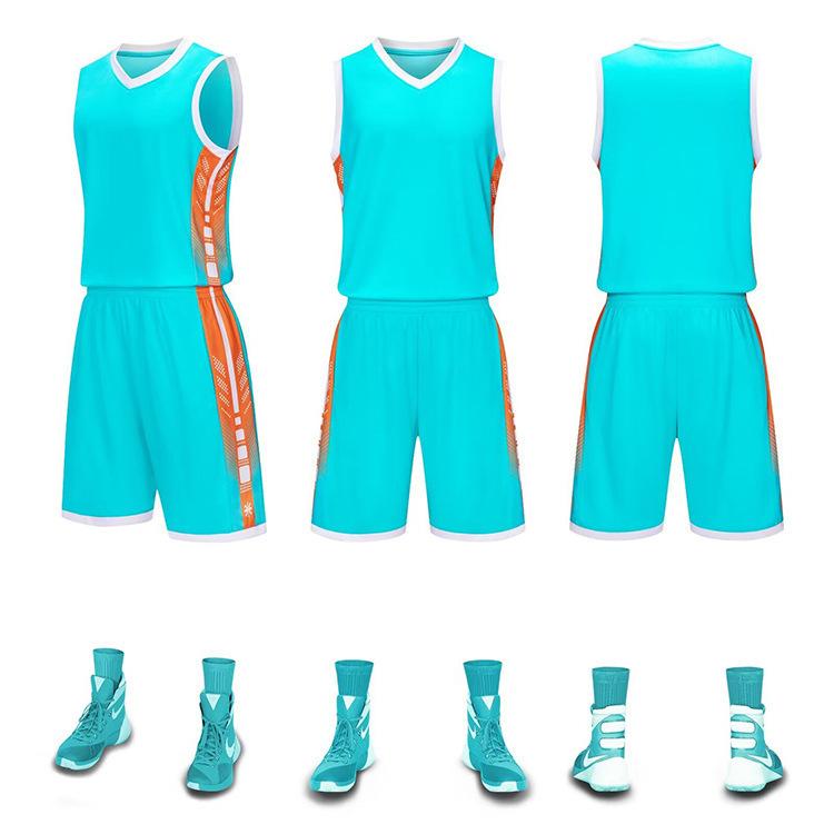 Basketballanzug, Wettkampf-Sporttrainingsanzug, Weste, Herren-Erwachsenen-Kinder-Trikot, atmungsaktiv, Sommer, Damen