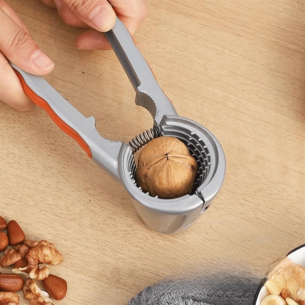 Effort-saving Walnut Clip Zinc Zinc Zinc Alloy Walnut Sheller Nutcracker  for Multiple Sizes Nuts