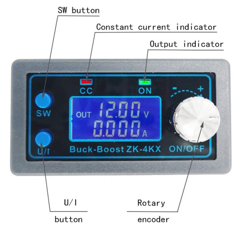 5.0-30V Converter 50W Heat Dissipation Durable 0.01V Voltage Display