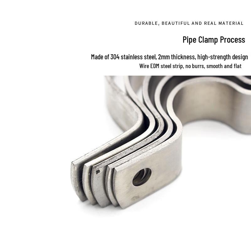 Yonggu 304 Stainless Steel Heavy-Duty U-Clamp
