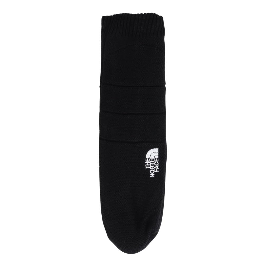 The North Face Nuptse Bootie Odor Cold TNF Size S Socks, Unisex, Non-Slip, Antibacterial, Resistant, Weather, Warm, Black/TNF Black,
