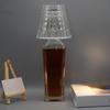 Wireless Bottle Lamp 3-Color Touch Dimming Cordless Lampshade Rechargeable Wine Bottle Lights for Bedroom Living Room Kitchen
