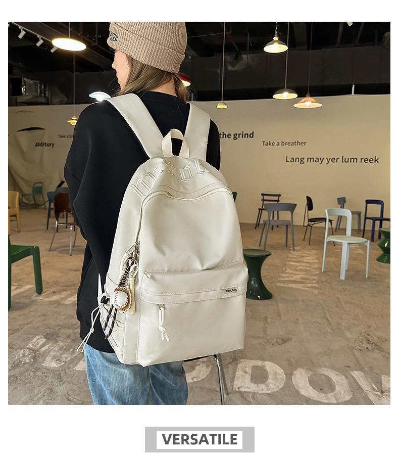 Trendy Large-Capacity Backpack for Students: Versatile, Lightweight, and Stylish for College and High School