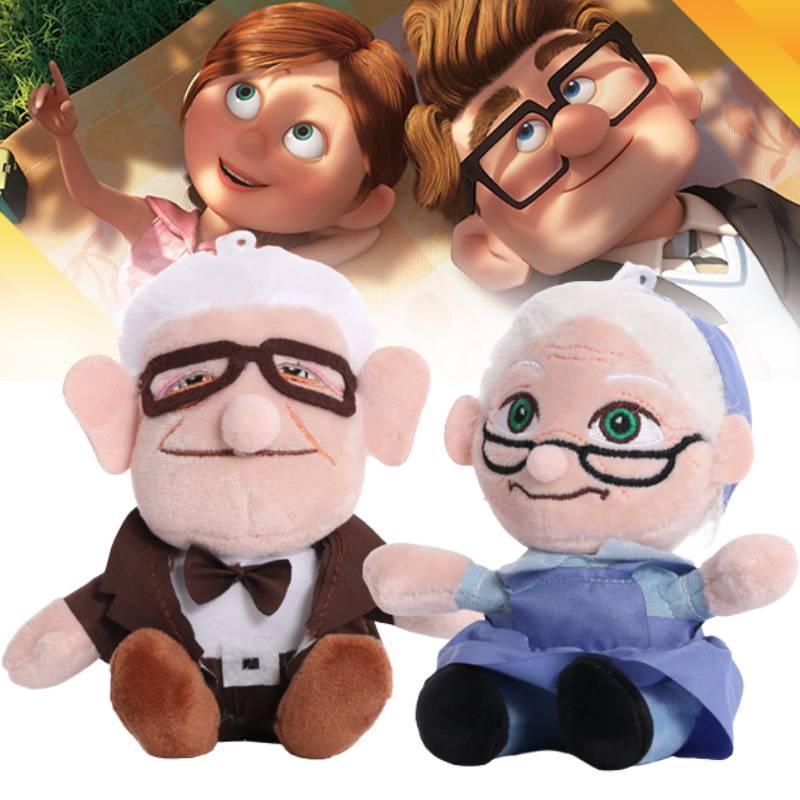 Premium Short Plush Carl Fredricksen Toy For Kids And Adults