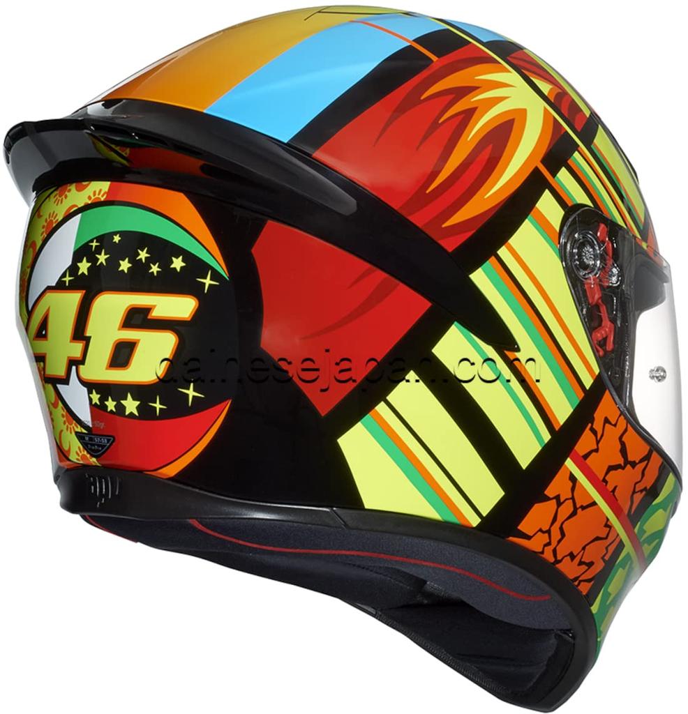 AGV K1 ELEMENTS Full Face Motorcycle XL Size Helmet, (61-62cm), 028190IY018-XL