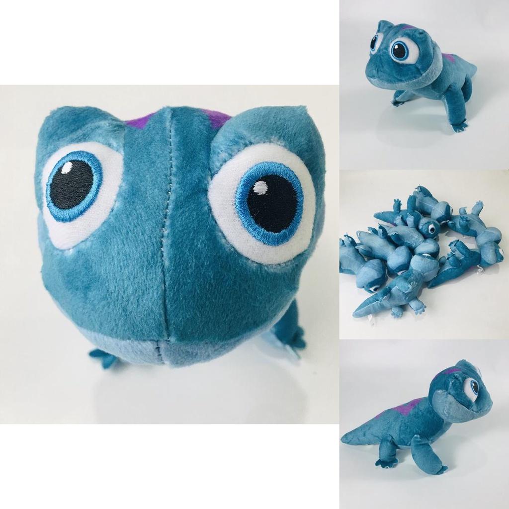 2 Fire Spirit Salamander Plush Doll Toy Soft Blue Lizard For Kids**