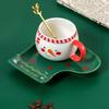Christmas Ceramic Cup Snowman Shape Cup High Value Mug Coffee Cup
