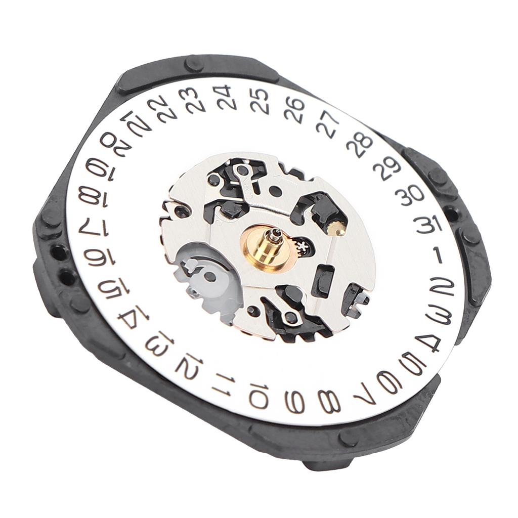 Calendar White Date Display VX32 Quartz Watch Movement Replacement Watch Spare Parts Repairing