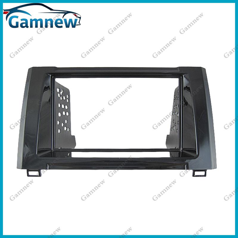 7 inch 2DIN Car Fascia Radio Panel For Toyota Tundra 2014+ Frame Kit Install Facia Face Plate