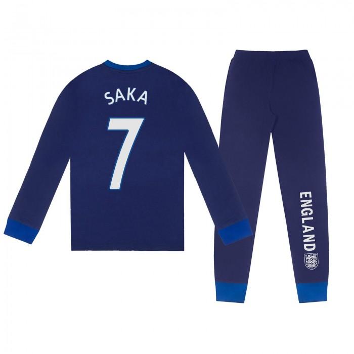 England Football Boys Saka 7 Sublimated Long Pyjama Set