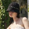 ALLINCOMPLETE Tide Crochet Hat Black