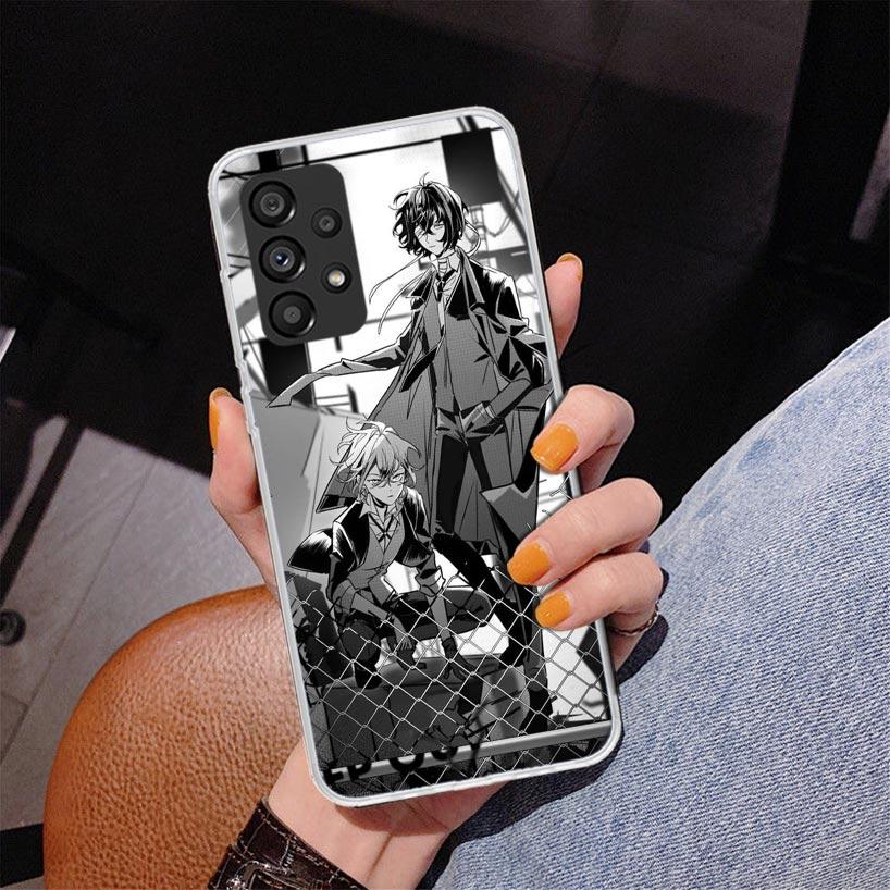 Bungo Stray Dogs Double Black Phone Case For Samsung Galaxy A17 A16 A15 A14 A13 A57 A56 A55 A54 A53 A37 A36 A35 A34 A33 A26 A25