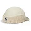 CROOGO Winter Cap with Ear Short Pilot Cold Weather Unisex BSDT2501 Flaps, Brim, Cap, Hat, Windproof, Warm, Ushanka, Outdoor, Cream,