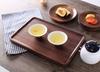 Heizi Wooden Tray, Walnut, Non-Slip, Large, Stylish, Perfect for Cafes