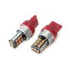 Strobe/Flashing Enabled Red 15-SMD 7443/T20 LED Bulbs For Brake/Tail Lights