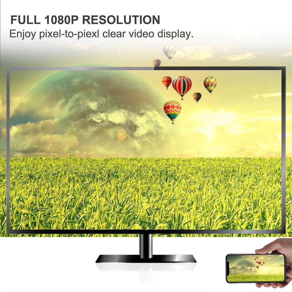 HaoMing Wireless 4K WiFi Display Dongle Adapter Ultra 4K TV Stick Any Cast 4K WiFi Dongle Mirror With TV Screen HDTV Dongle