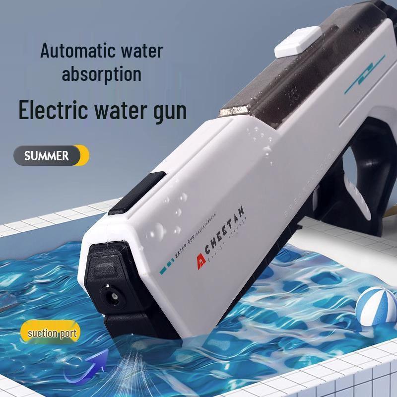 Large Capacity Automatic Electric Water Gun for Outdoor Water Festivals and Splashing Fun