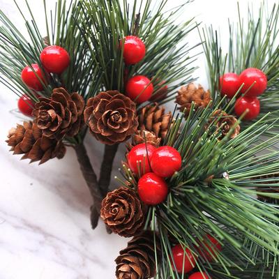 Artificial Pine Pick Artificial Pine Picks Christmas Mini Ornaments