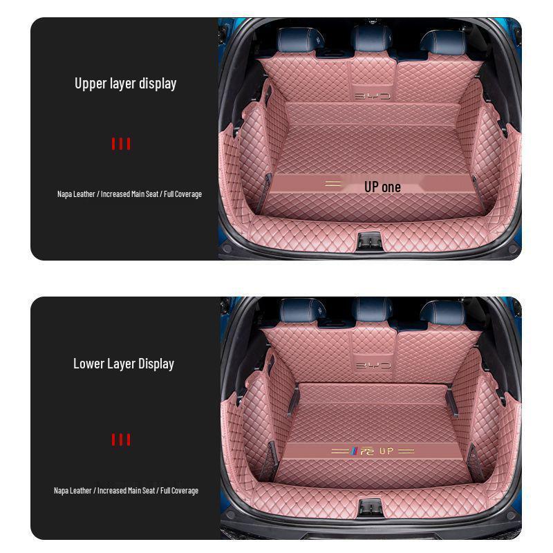 Compatible Trunk Mat for 24 BYD Yuan UP - Tail Box Liner