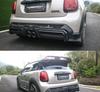 Suitable for 2021-2023 MINI COOPER S: Carbon Fiber Rear Diffuser for JCW F55, F56, F57 Models