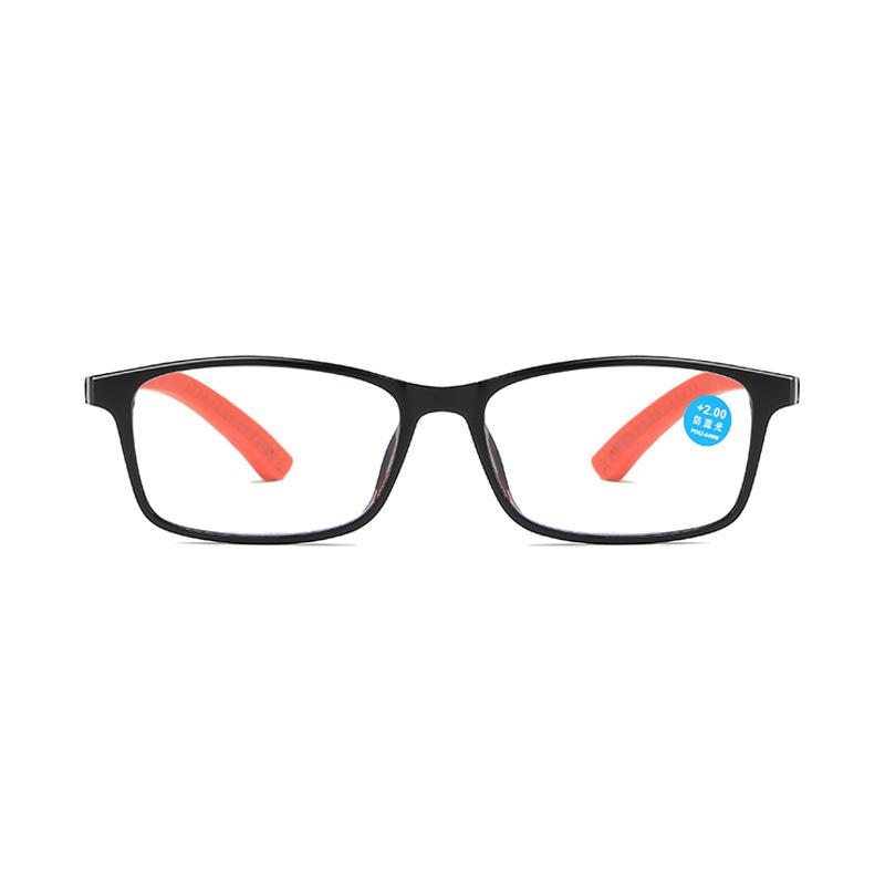 Tr90 Anti-Blue Classic High Definition Fashion Ultra-Clear In Ultra-Light Glasses Running Rivers And Lakes The Elderly Cross-Mirror Reading Glasses