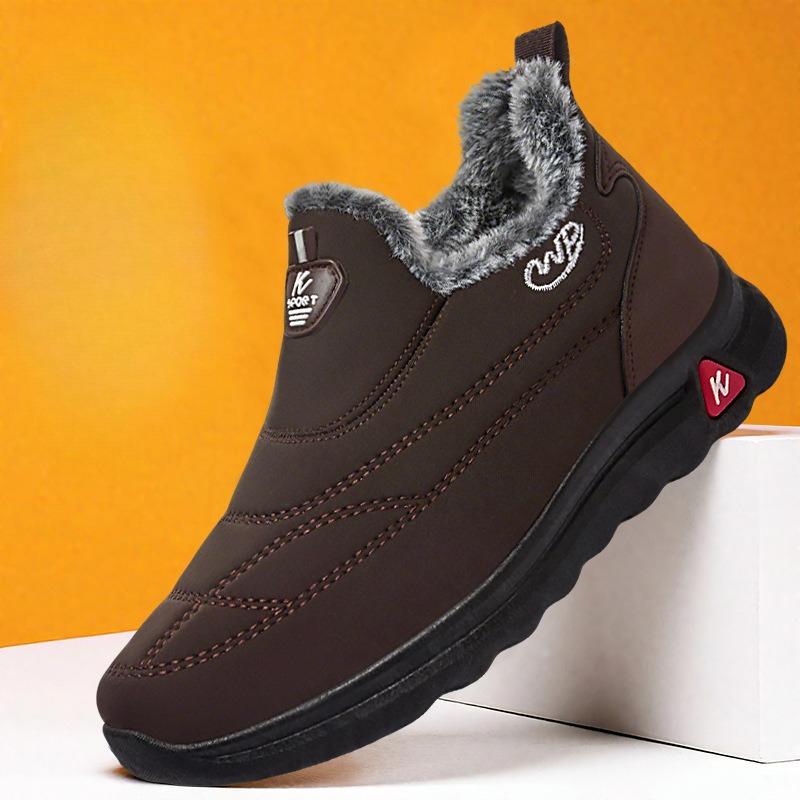 New Cotton Shoes, Warm One-foot Boots, Fleece and Thickened Snow Boots, Cold-proof and Comfortable Cotton Boots