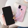 Case For Samsung Galaxy A21S Back Cover Protective Silicone Fundas Fashion Marble Stone Texture Coque For Samsung A21S Capa