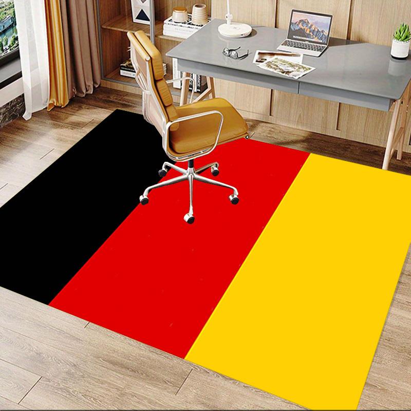 1PC red yellow Extra Large Non Slip Floor carpet, Office, family, Studio Large Area Rug Indoor Rugs, Bold Statement Piece