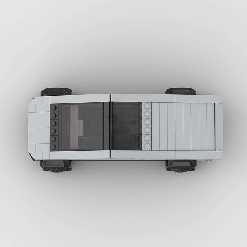 MOC Rennwagen Stadtauto Bauset - Kreatives Garagenspielzeug - Ideales Geschenk für Kindergeburtstage und Weihnachtsgeschenke