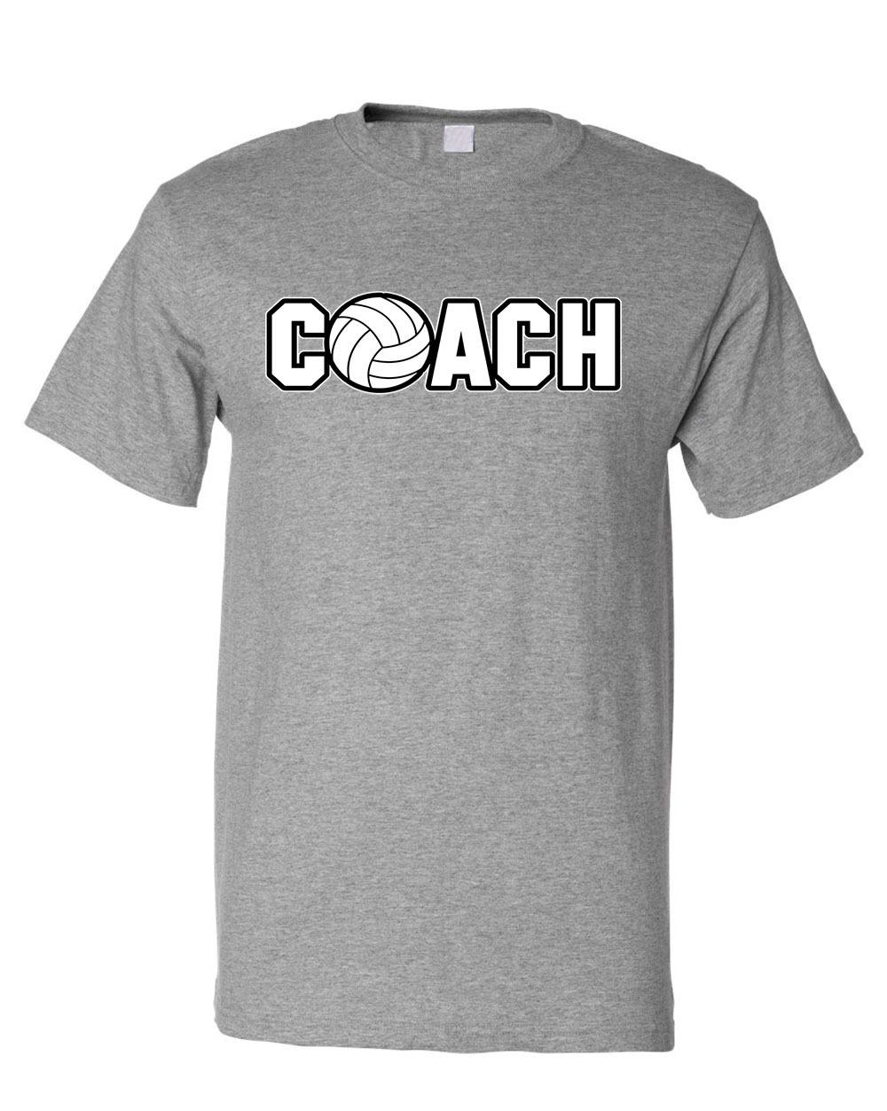 COACH VOLLEYBALL SPORT Unisex Adult T-Shirt Tee Top XXXXL