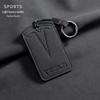 Tesla Key Card Holder for Model 3/Y - Stylish Suede Bag for Men and Women