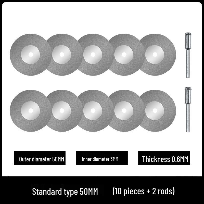 KT Diamond Cutting Disc for Jade, Glass, Emerald - Mini Electric Grinder Saw Blade