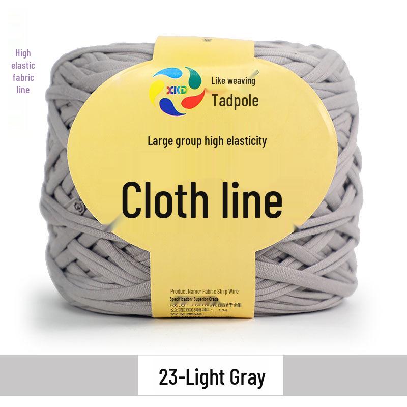 Hilo de Lana Grueso de Alta Elasticidad para Ganchillo, Tejido, Zapatillas DIY y Manualidades