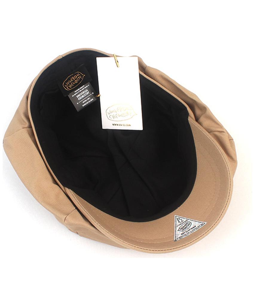 Yunibeosyeolkemiseuteuli Ct Beige Loose Fit Newsboycap