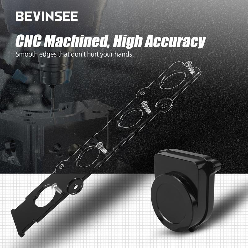 BEVINSEE Coil On Plug Adapter Plate and Distributor Cap Replace Kit for Honda for Acura B-Series B16 B18C VTEC Engines