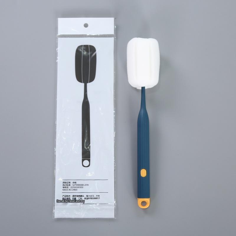 Long Handle Insulated Cup Brush Set for Washing Tea Cups and Milk Bottles