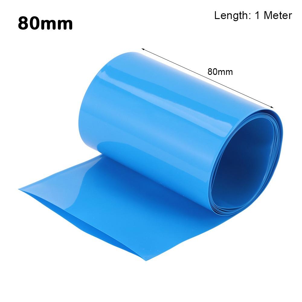 1Meter/Pack 18650 Battery Pack Heat Shrink Tube Li-ion Wrap Tape Sleeves Durable Shrinkable Film