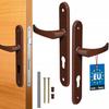 Door Handle, Length: 72 Cm, Aluminum Insert: Bronze