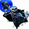 Car Vinyl Skull Skeleton Stickers Truck Window Wrap Decals Motorcycle Funny Sticker Car