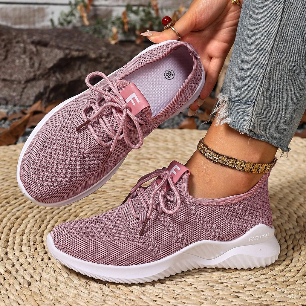 Shoes women's 2025 foreign trade new lightweight casual shoes running shoes breathable and not tired feet women's shoes soft-soled sports shoes women
