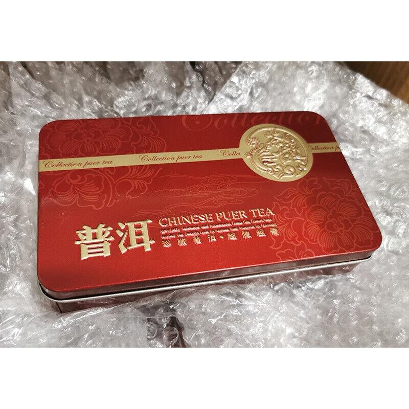 15pcs/box Yunnan Nuoxiang Pu'er Ripe Tea Iron Box Nuoxiang Mini Tuo Tea