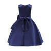 Suerba Dress for Piano and Formal Occasions Children's Recitals, Weddings, Shichi-Go-San, (130, Navy)