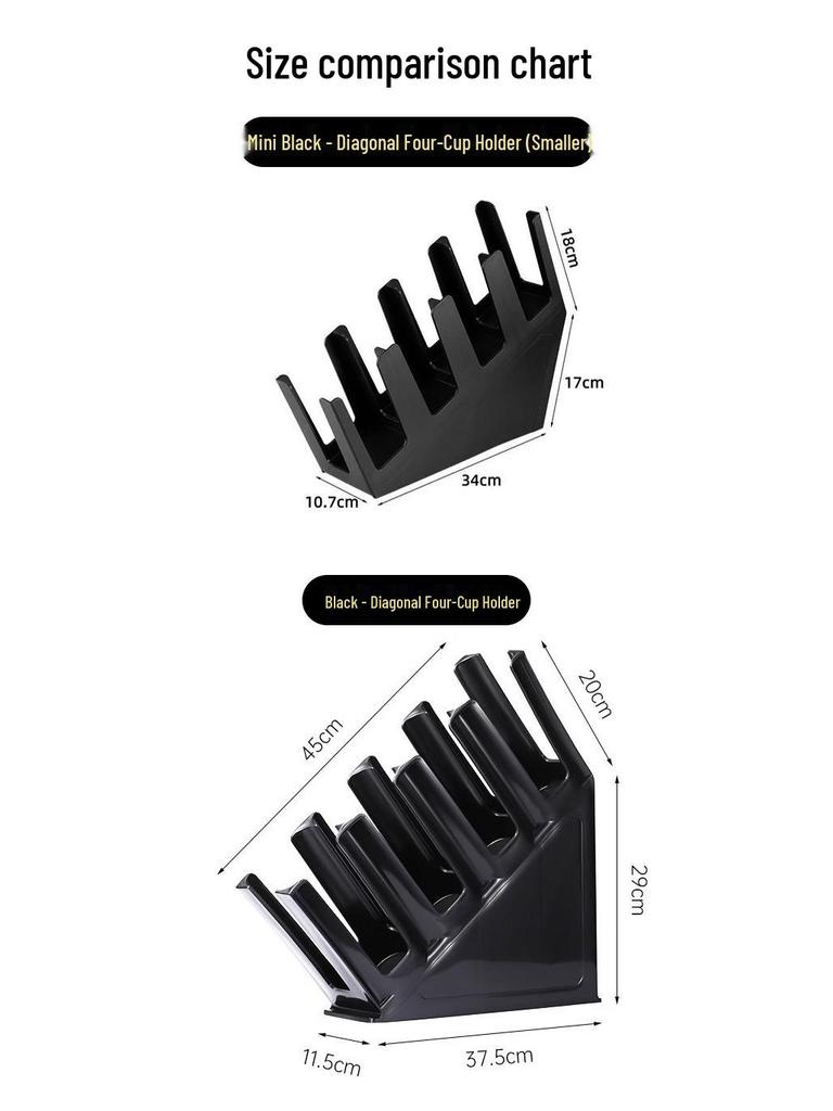 Mini Disposable Cup Holder for Kitchen, Coffee Shop, Bar Counter