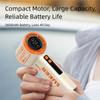 Turbo-Personal Cooling Fan Strong Airflow Mini USB Powered No Leaf Handy Fan For Hiking