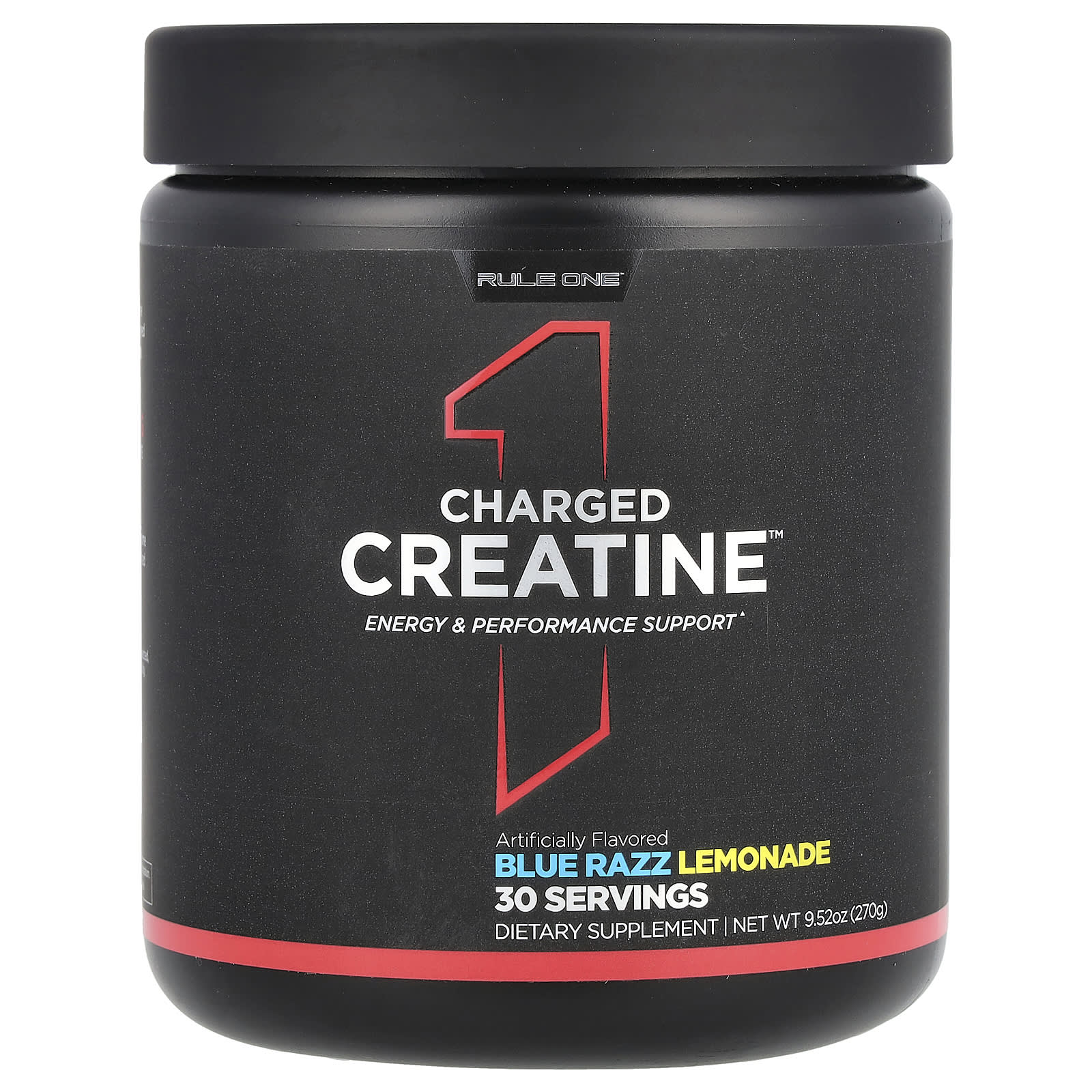 

Charged Creatine, Blue Razz Lemonade, 270G(9.52Oz)