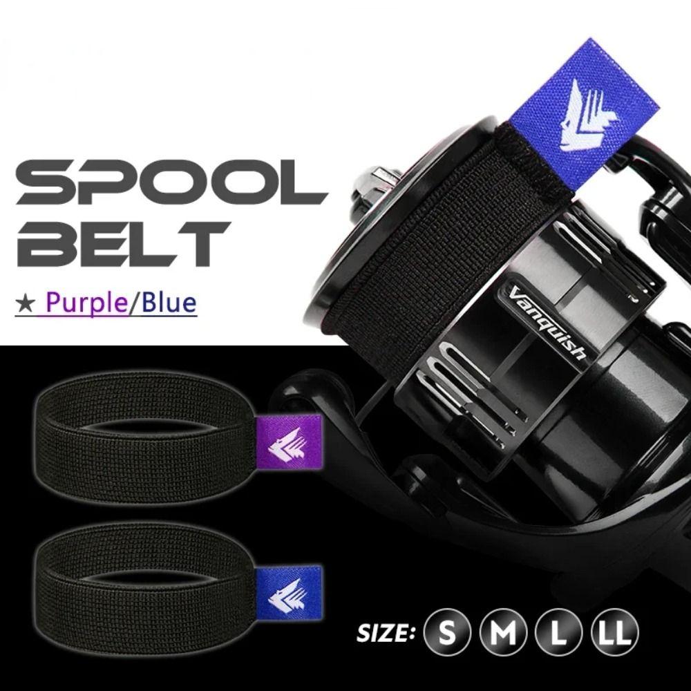 Pole Holder Spinning Reel Belt Spool Cover Spinning Protection Belt  Fishing Tool