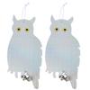 Garden decoration Bird repellent Owl scarecrow reflector